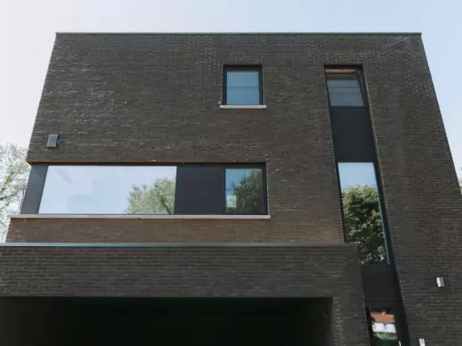 monderne woning met garage, Bilzen-Hoeselt Kiezelstraat, halfopen bebouwing