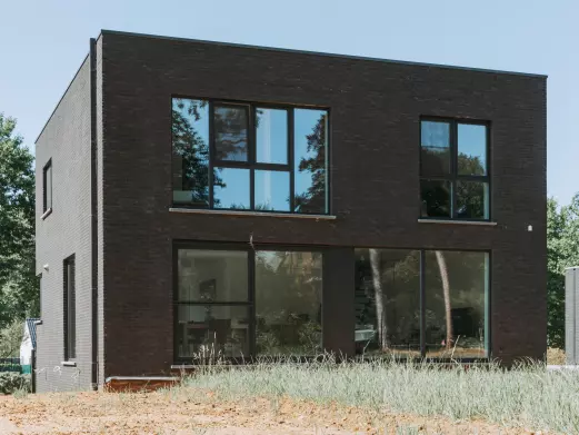 monderne woning met garage, Bilzen-Hoeselt Kiezelstraat, halfopen bebouwing