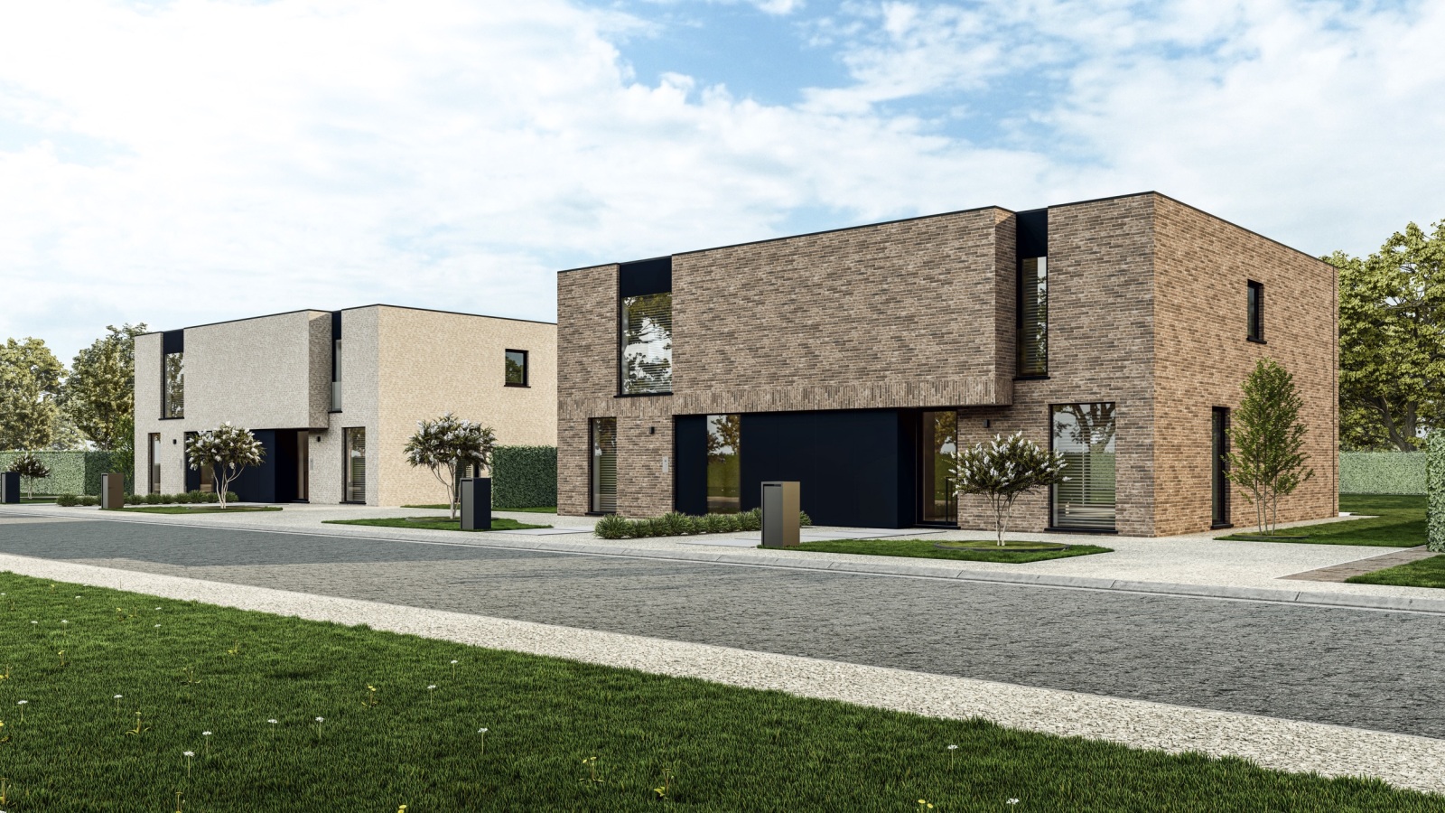 Nieuwbouwwoningen te Maaseik main image